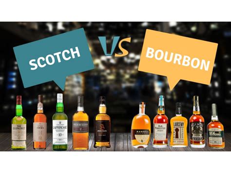 scotch vs whiskey vs bourbon.